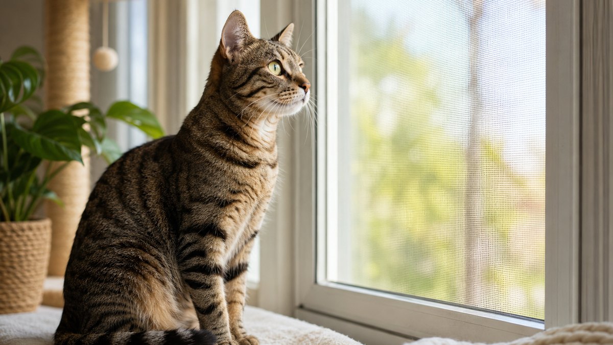 How to Prevent Cats from Escaping Doors and Windows